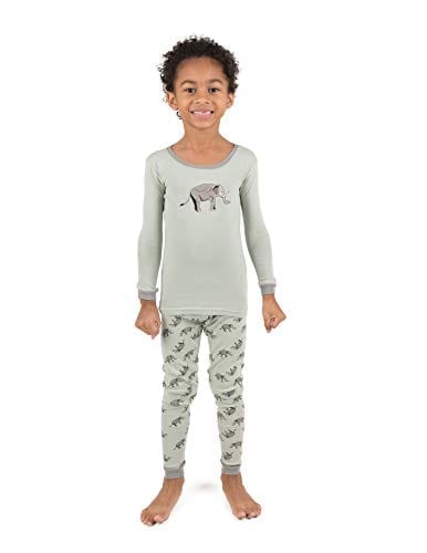 Boys' Skeleton Pajamas Set - 100% Cotton, 2-Piece Pajamas, Glow-in-the-Dark Print, Toddler To Kids Sizes
